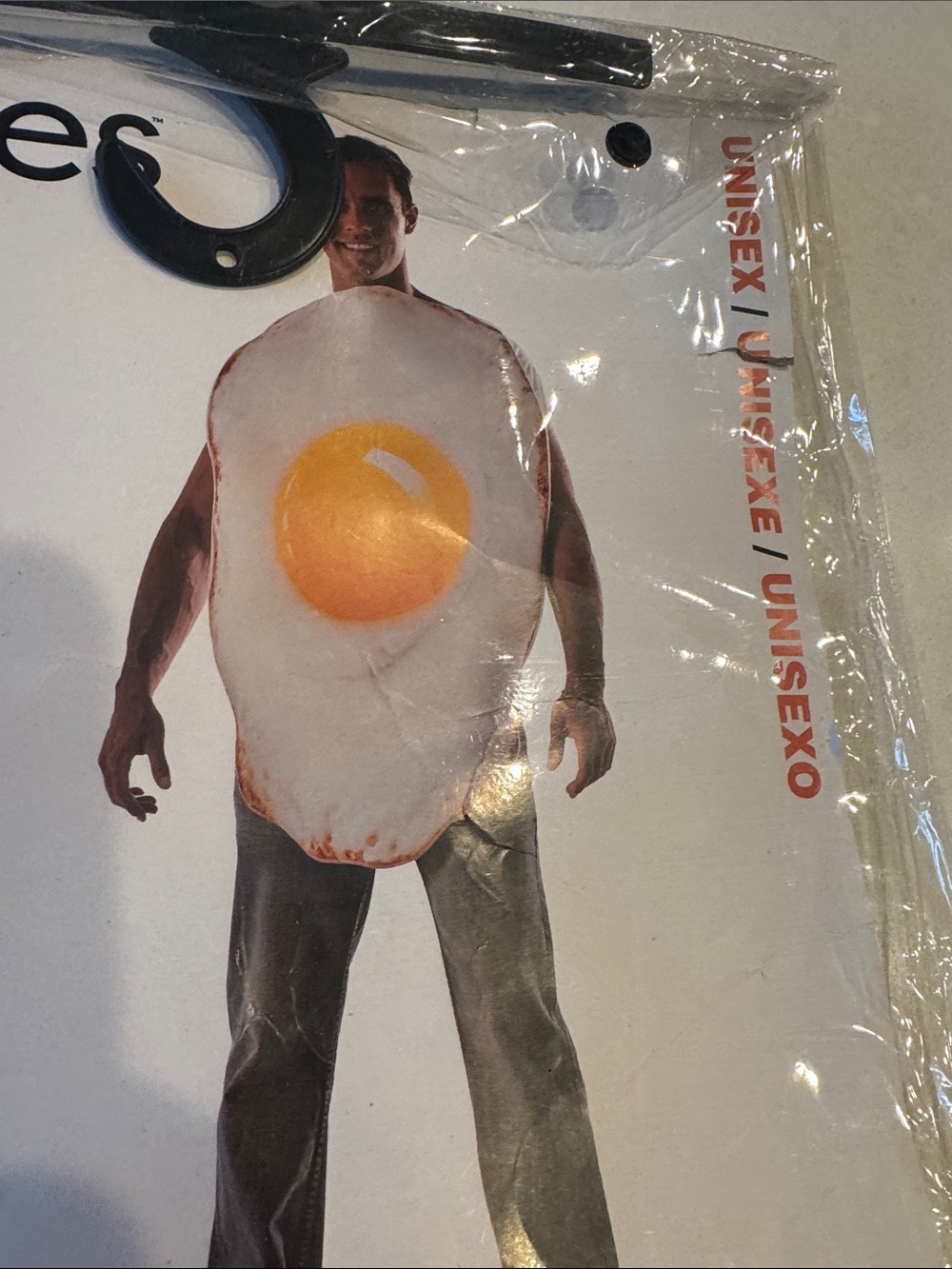 Rubie's Sunny Fried Egg Costume - White and Orange - Picture 3 of 7